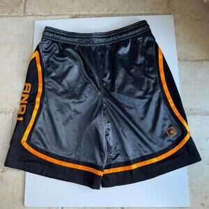 AND1 Mango Hoop Athletic Shorts Mens LG Vintage Y2K 90s Rare Baggy
